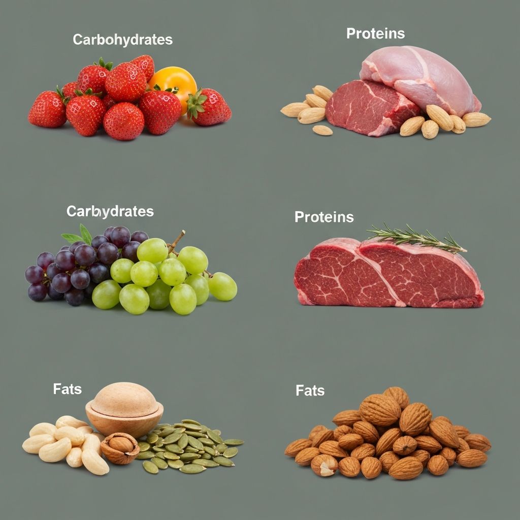 Macronutrients sources